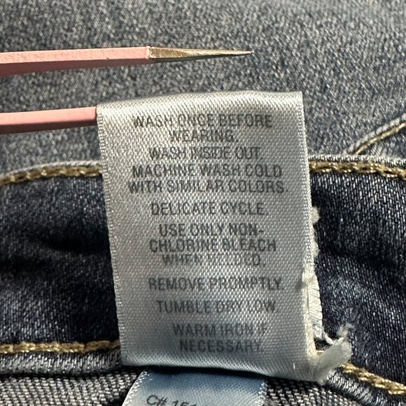 Westport 62 Womens Blue Denim Knee Length Jean Skirt Size 6 Classic Summer - Picture 4 of 8